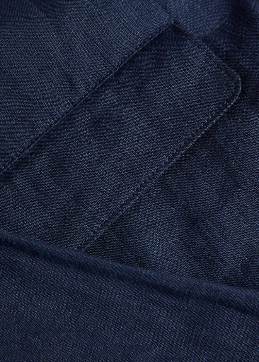 Linen overshirt