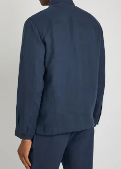 Linen overshirt