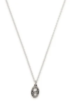 Link Stars pendant sterling silver necklace