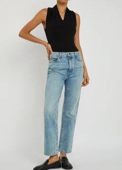 Liorah stretch-jersey bodysuit
