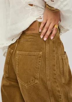 Lisha barrel-leg jeans