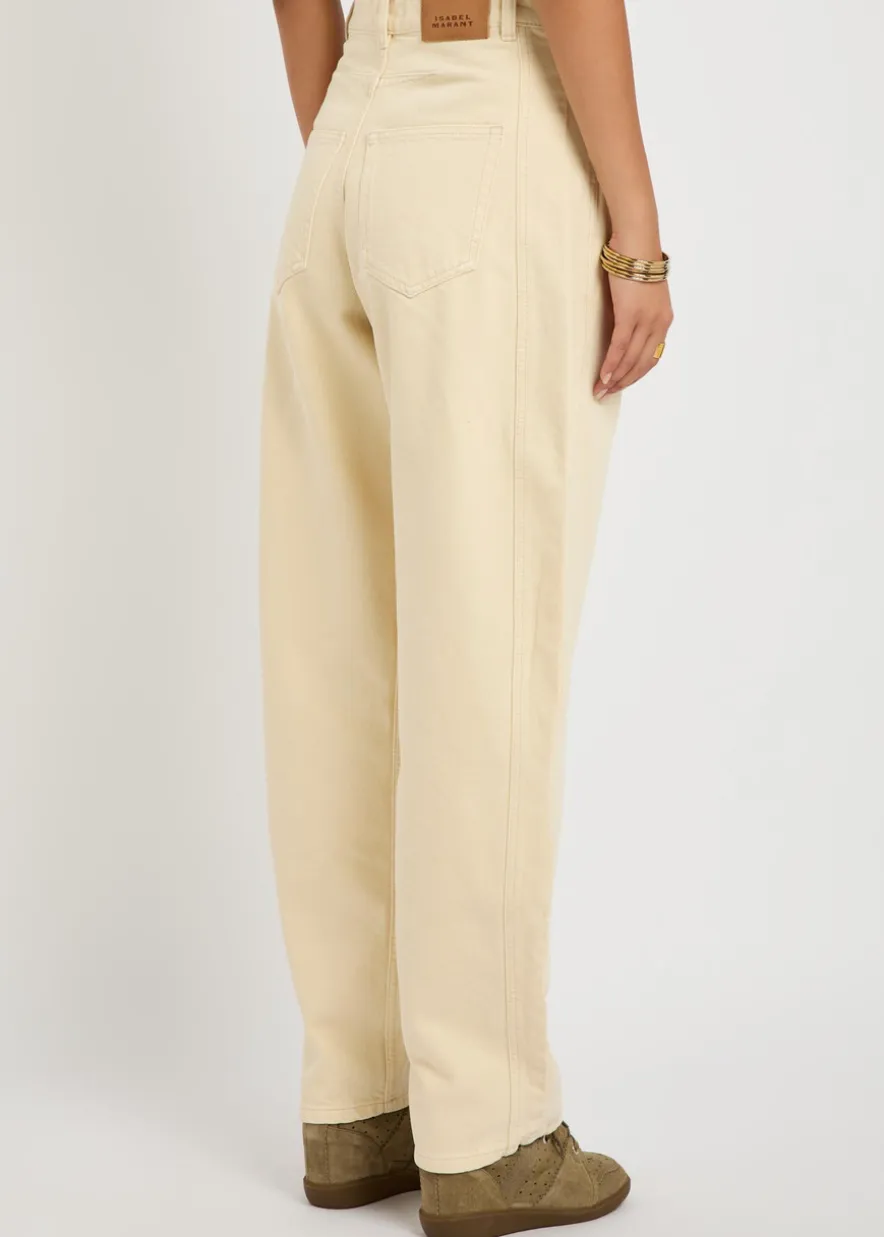Lisha barrel-leg jeans