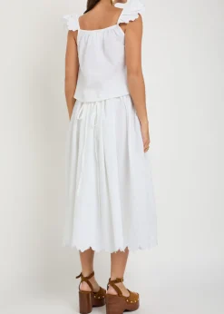 Little Wings scalloped cotton co-ord