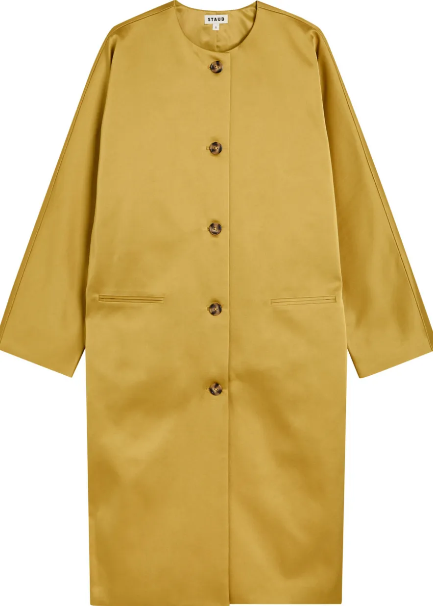 Liz satin coat