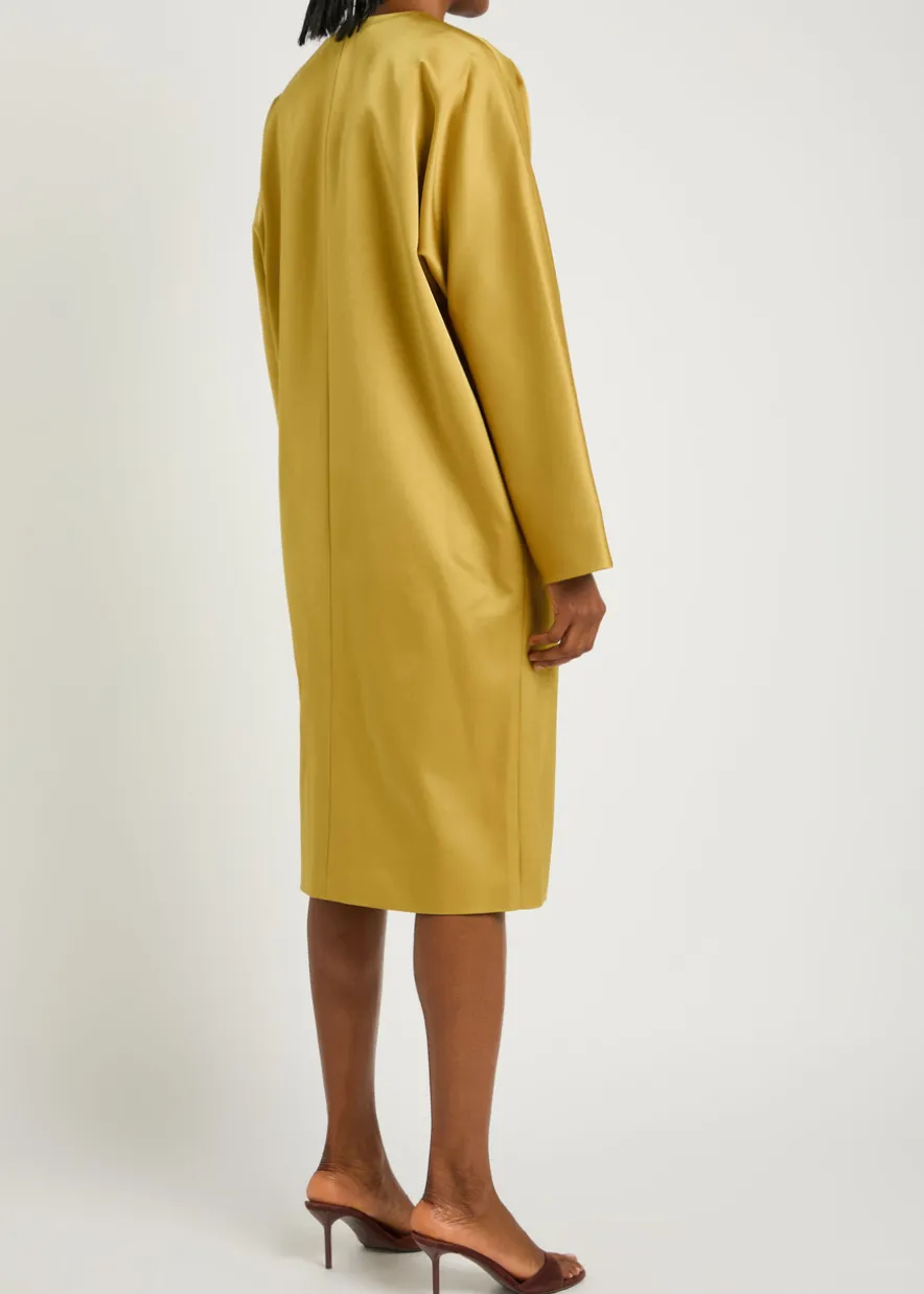 Liz satin coat