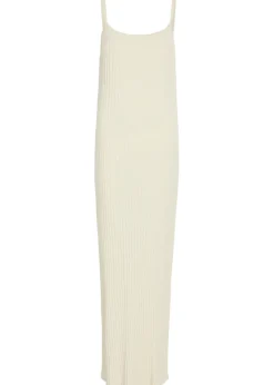 Lizzie ribbed-knit maxi dress