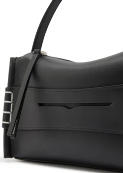 Loafer small leather top handle bag