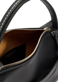 Loafer small leather top handle bag