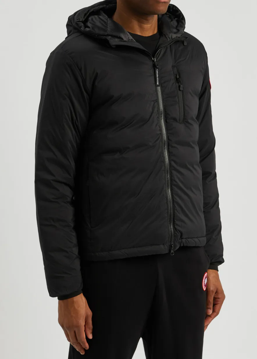 Lodge hooded ripstop shell jacket