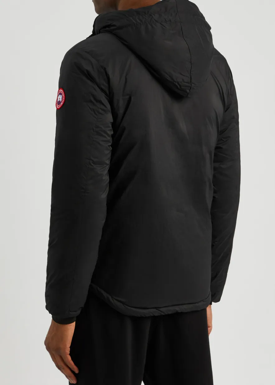 Lodge hooded ripstop shell jacket