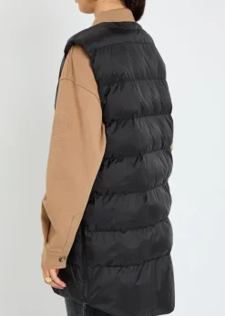 Lodola quilted shell gilet