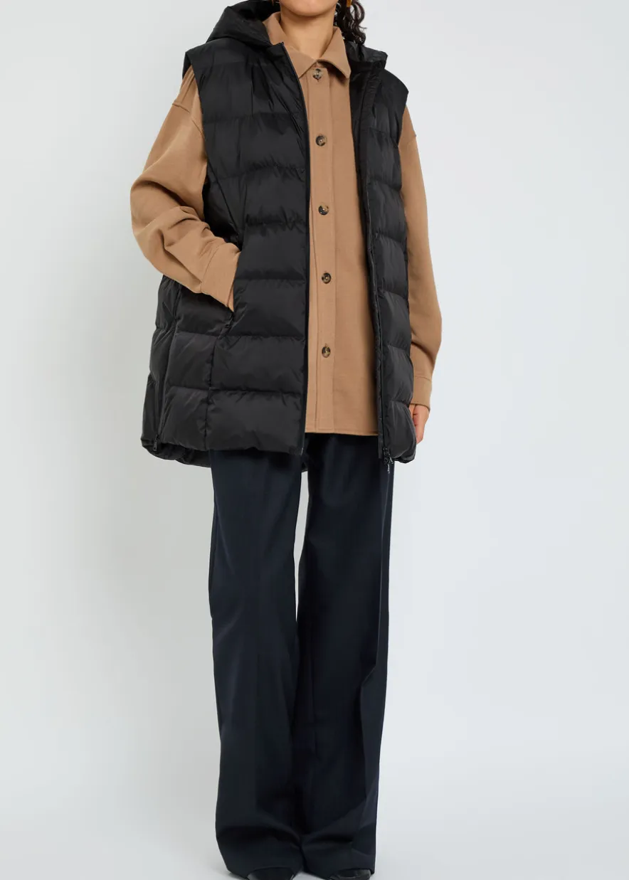 Lodola quilted shell gilet
