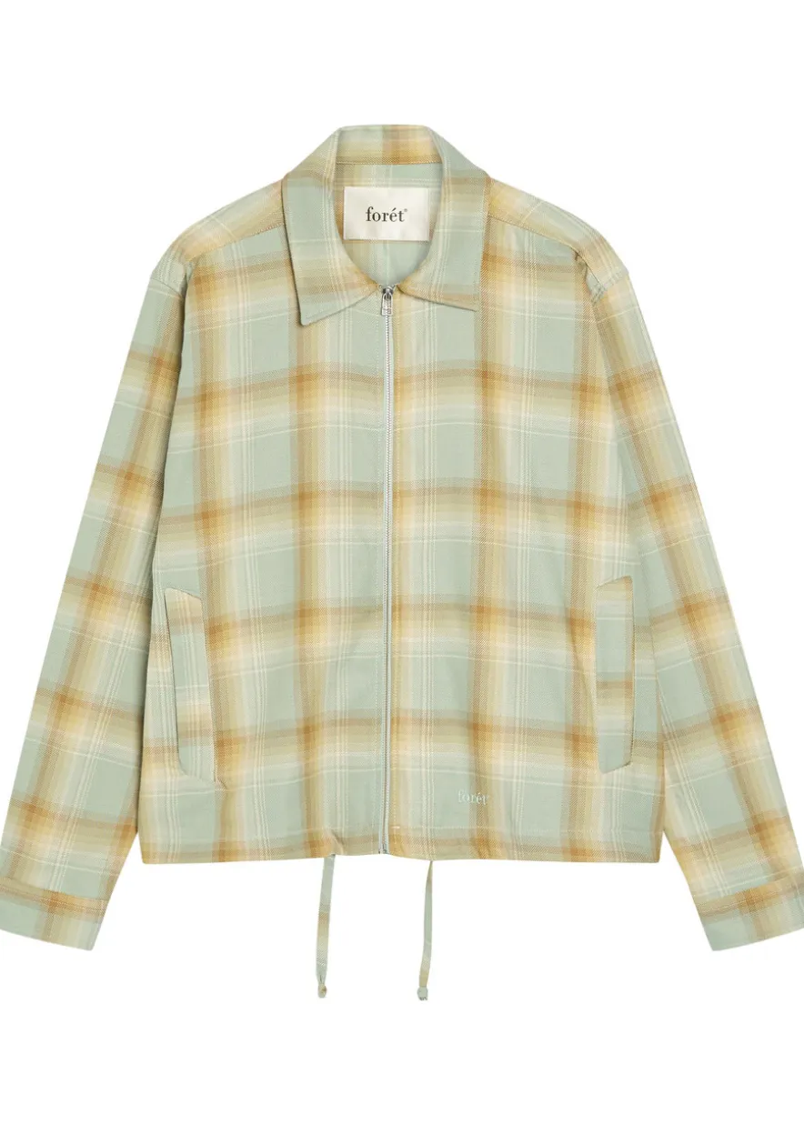 Loft checked cotton overshirt