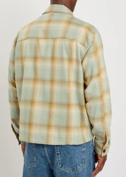 Loft checked cotton overshirt