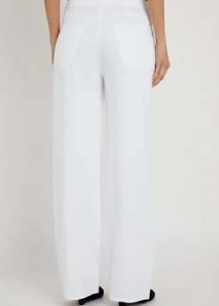 Logan wide-leg denim jeans