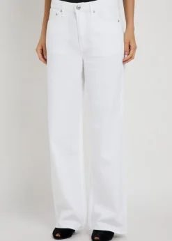 Logan wide-leg denim jeans