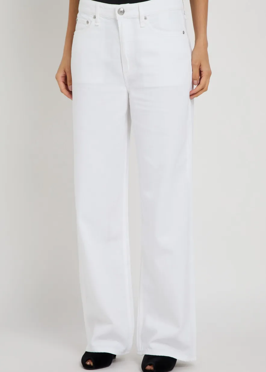 Logan wide-leg denim jeans