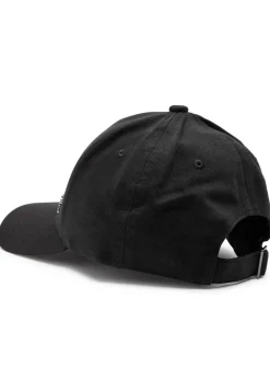 Logo-appliquéd canvas cap