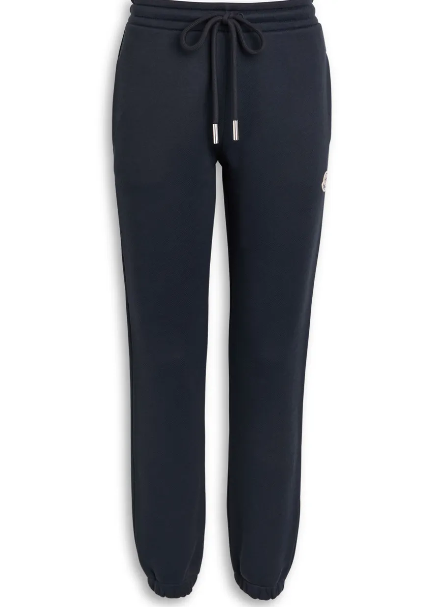Logo-appliquéd cotton-blend sweatpants