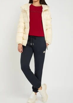 Logo-appliquéd cotton-blend sweatpants