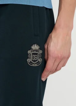 Logo-appliquéd cotton sweatpants