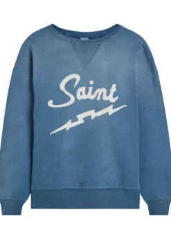 Logo-appliquéd cotton sweatshirt