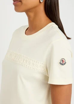 Logo-appliquéd cotton T-shirt