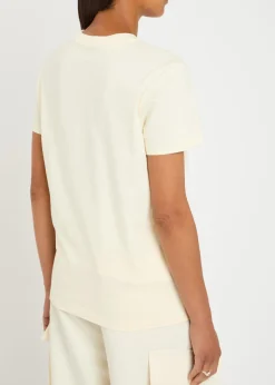Logo-appliquéd cotton T-shirt