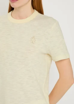 Logo-appliquéd cotton T-shirt