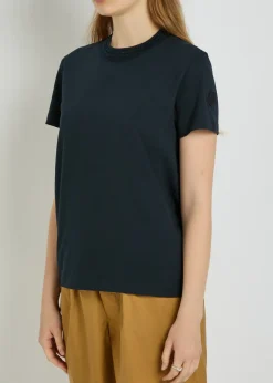 Logo-appliquéd cotton T-shirt