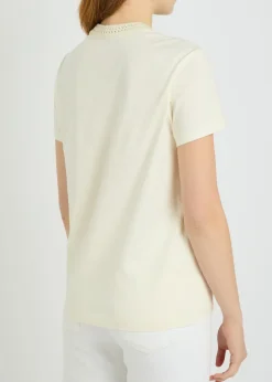 Logo-appliquéd cotton T-shirt
