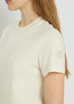 Logo-appliquéd cotton T-shirt