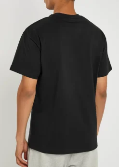 Logo-appliquéd cotton T-shirt