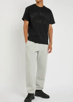 Logo-appliquéd cotton T-shirt