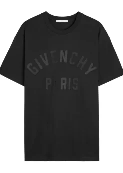 Logo-appliquéd cotton T-shirt