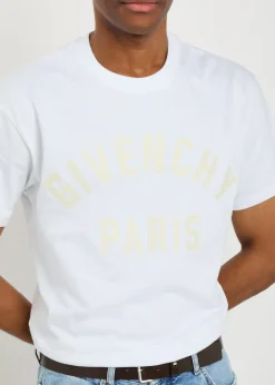 Logo-appliquéd cotton T-shirt