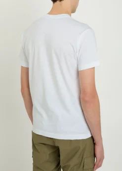 Logo-appliquéd cotton T-shirt