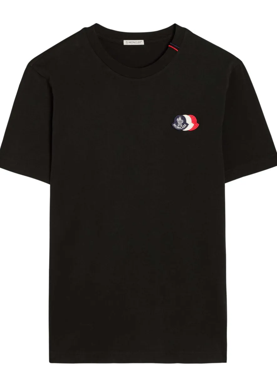Logo-appliquéd cotton T-shirt
