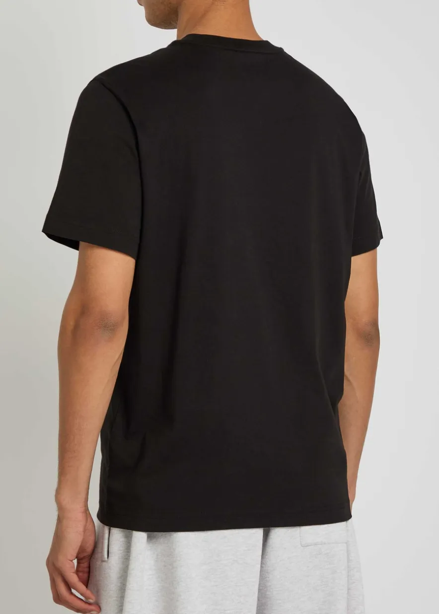Logo-appliquéd cotton T-shirt