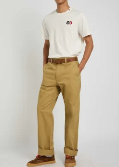 Logo-appliquéd cotton T-shirt