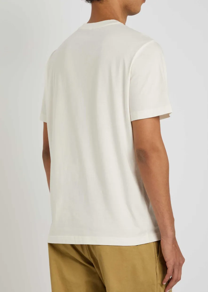 Logo-appliquéd cotton T-shirt