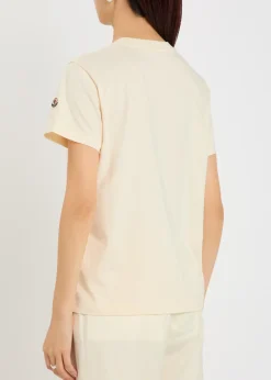 Logo-appliquéd cotton T-shirt