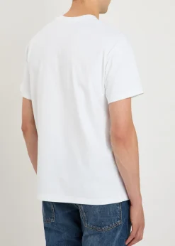 Logo-appliquéd cotton T-shirt
