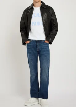 Logo-appliquéd cotton T-shirt