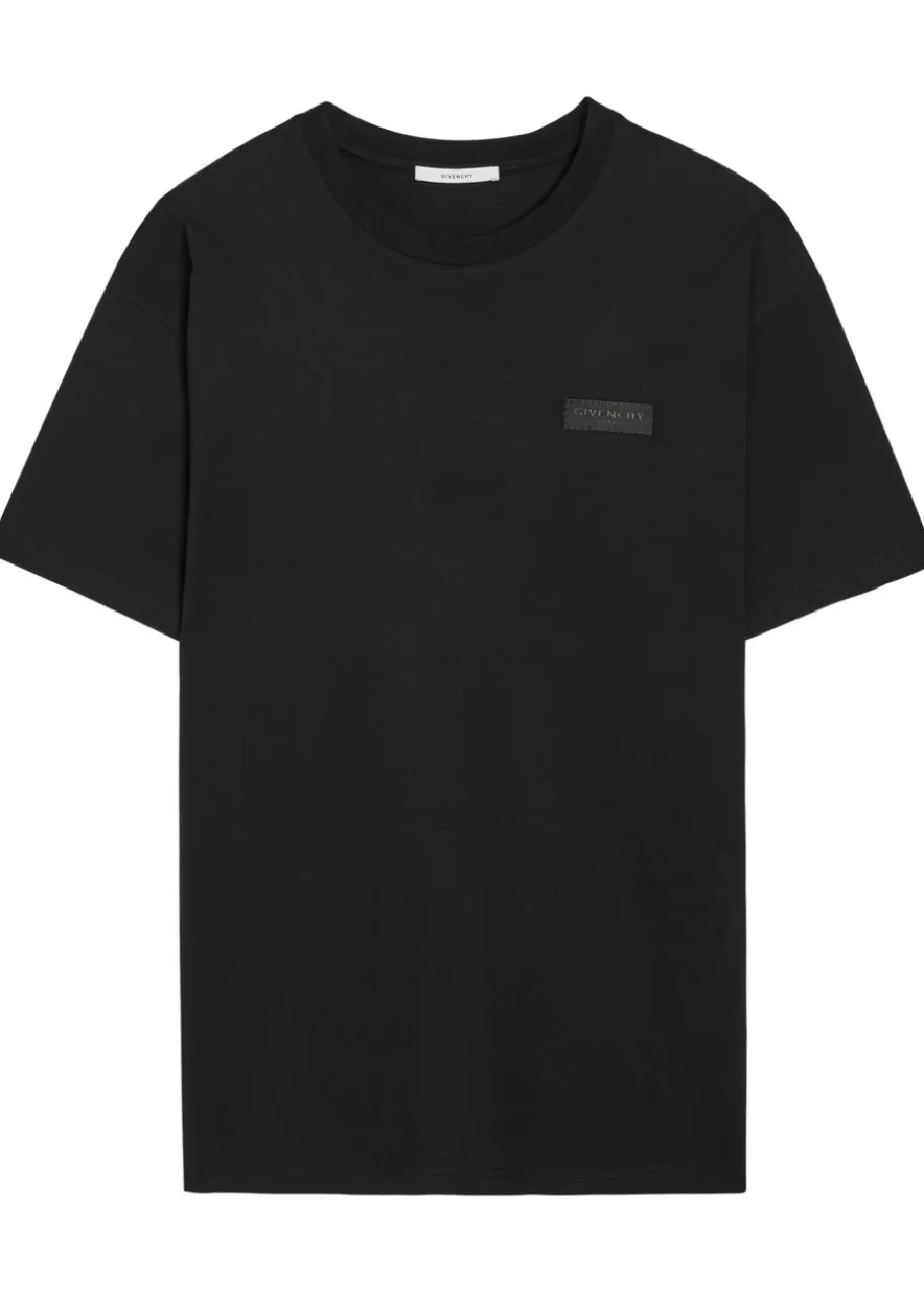 Logo-appliquéd cotton T-shirt