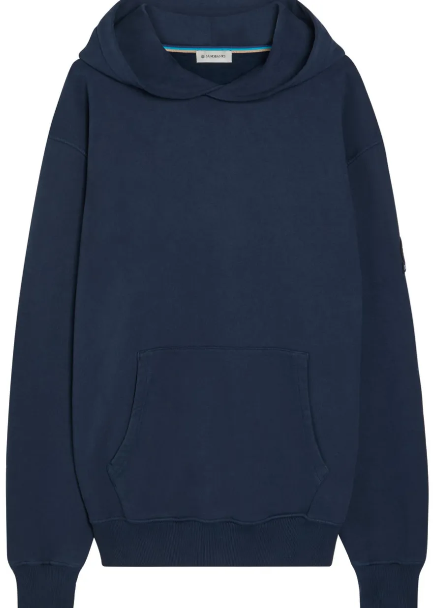 Logo-appliquéd hooded cotton sweatshirt
