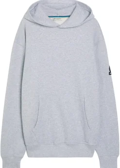 Logo-appliquéd hooded cotton sweatshirt