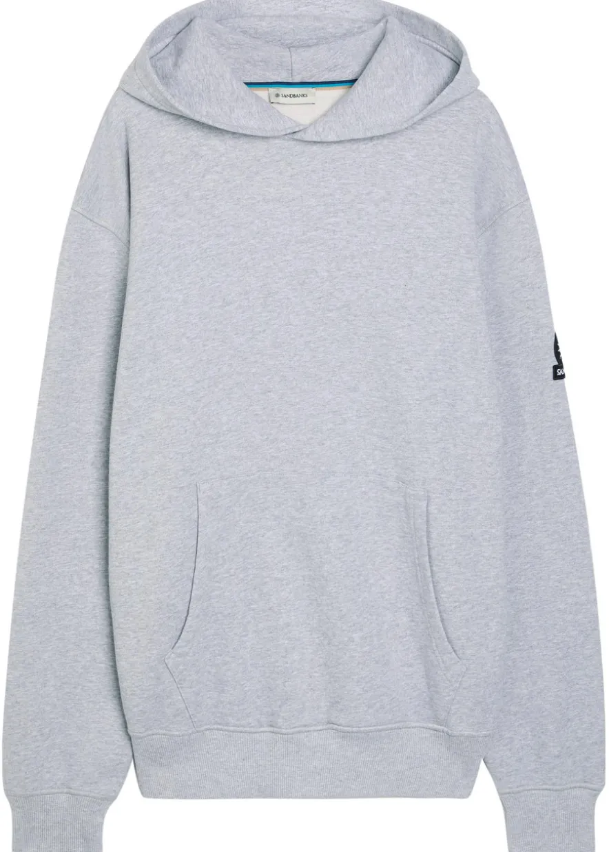 Logo-appliquéd hooded cotton sweatshirt