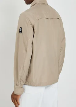 Logo-appliquéd nylon jacket