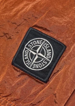 Logo-appliquéd nylon shorts